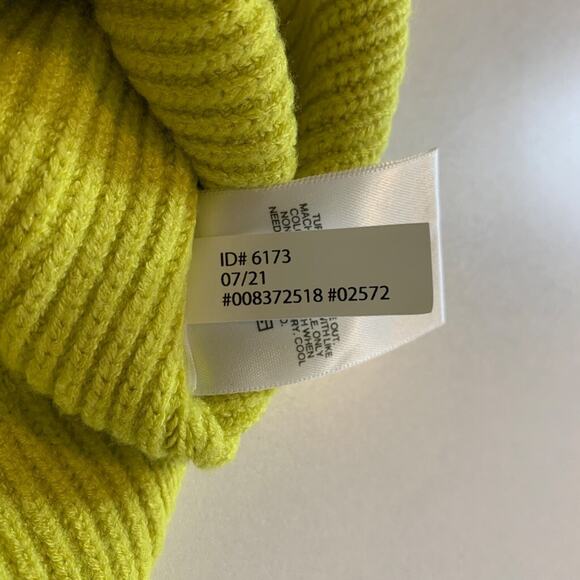 Express Sweater Womens S Small Wasabi Cutout Long Sleeve Drop Cut Hem Pullover - Picture 10 of 13